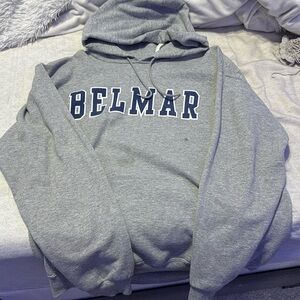 belmar beach nj grey hoodie